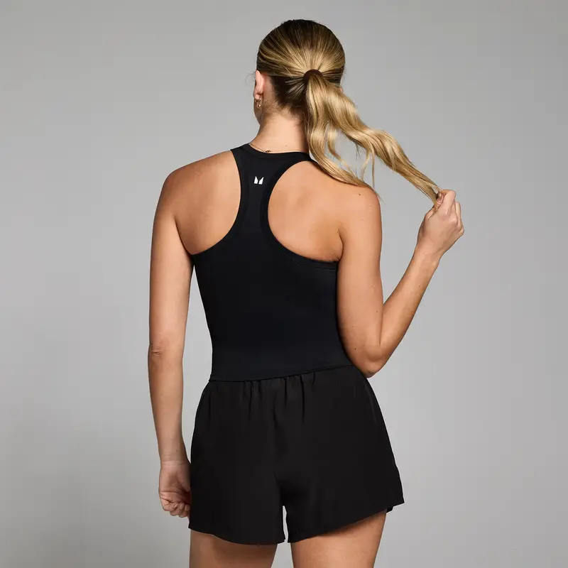 Canotta MP donna Active con collo alto - Nero miniatura 2