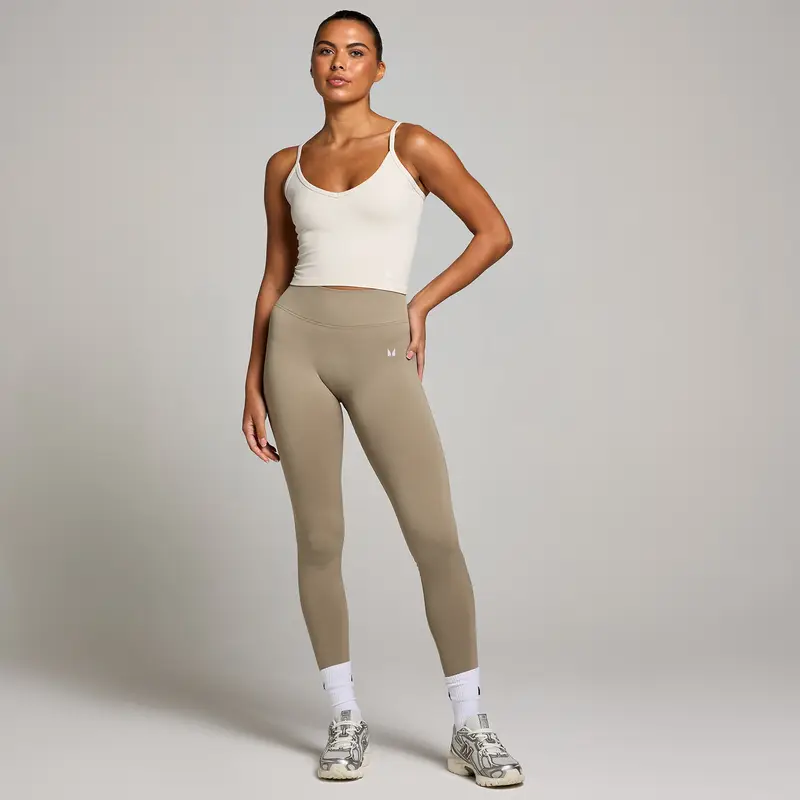 Canotta MP Tempo senza cuciture da donna - Osso Crema miniatura 3