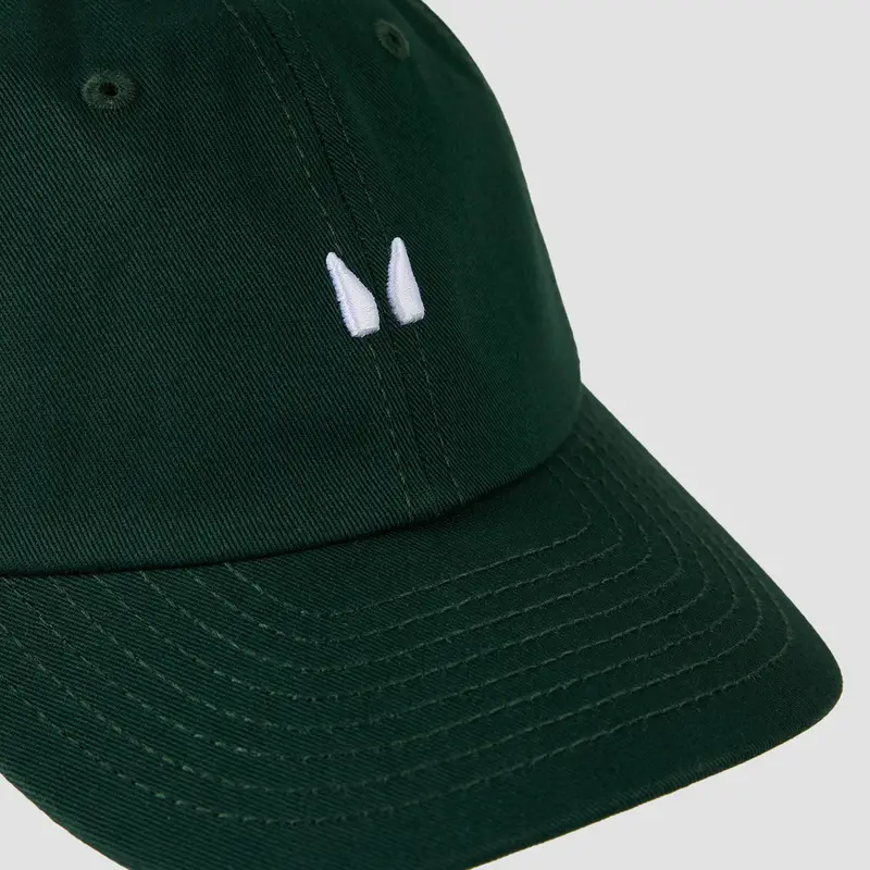 Cappello da baseball con vestibilità morbida MP - Verde smeraldo scuro miniatura 2