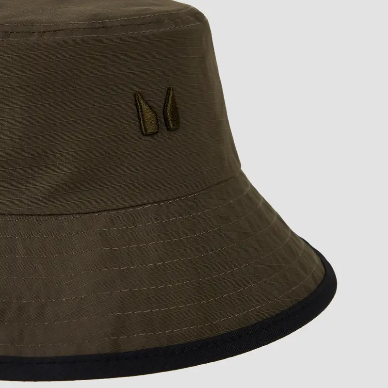 Cappello da pescatore reversibile MP - Nero/Verde bosco miniatura 3