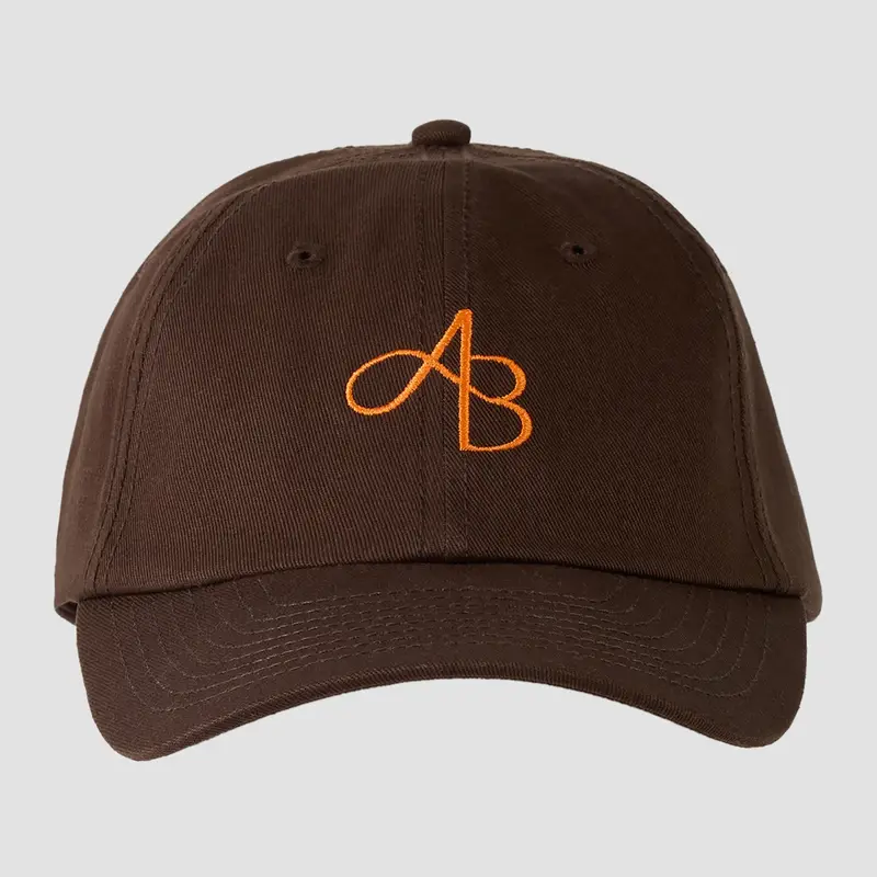 Cappello relaxed fit MP X Aleksandra - Caffè Marrone