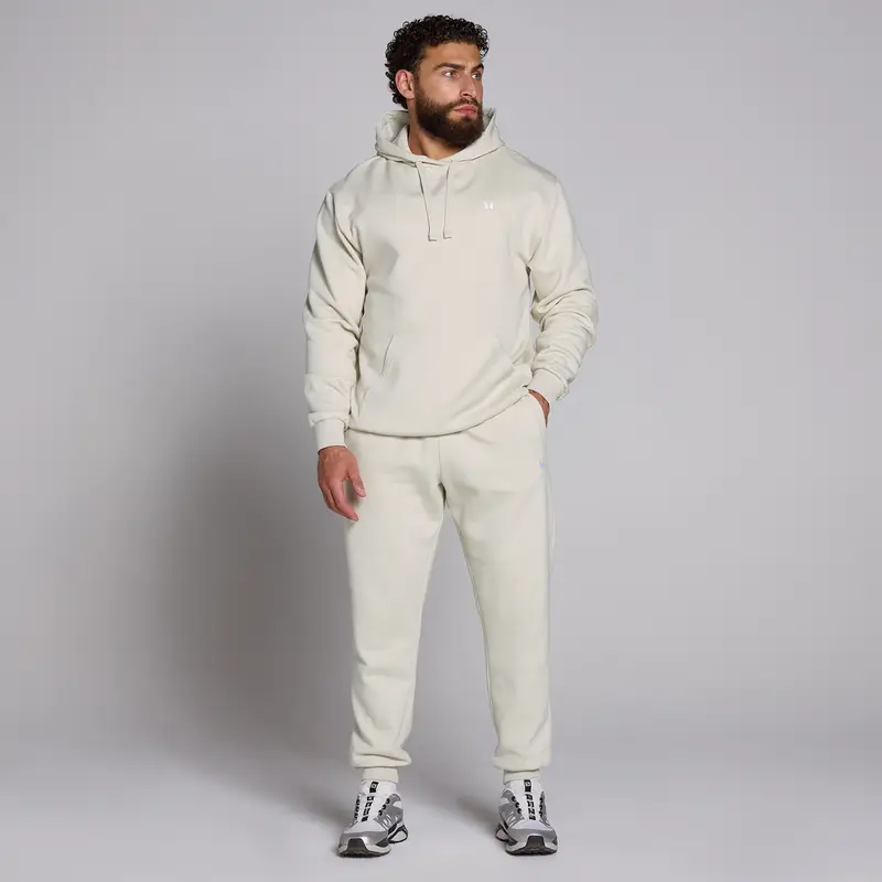 Felpa con cappuccio MP uomo rest day - Osso Crema miniatura 2