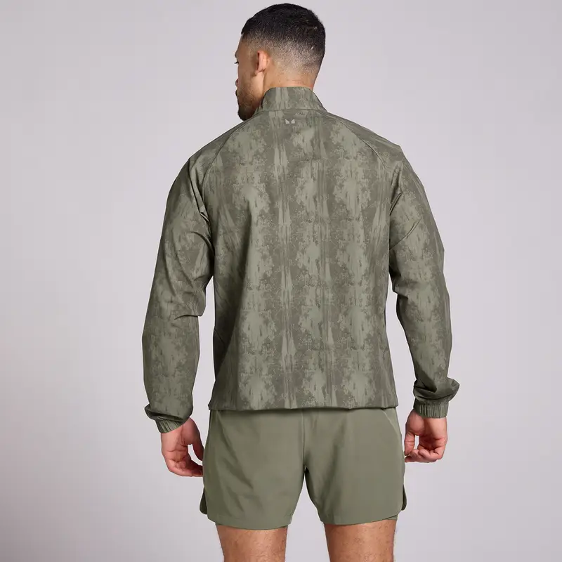 Giacca a vento MP uomo Velocity - Stampa corteccia - XXXL Marrone miniatura 2