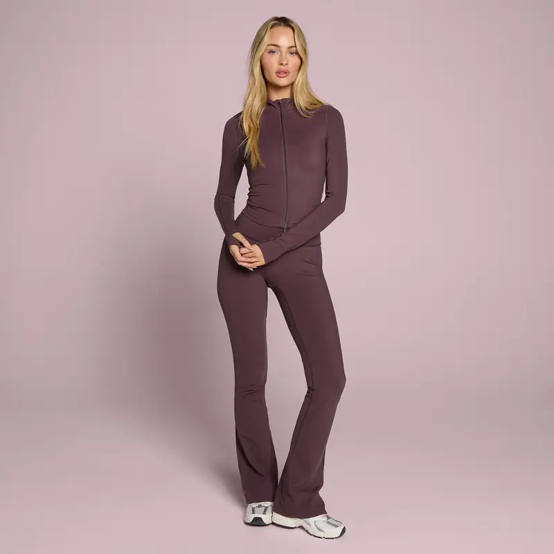 Giacca corta donna Tempo MP - Fudge Marrone miniatura 3