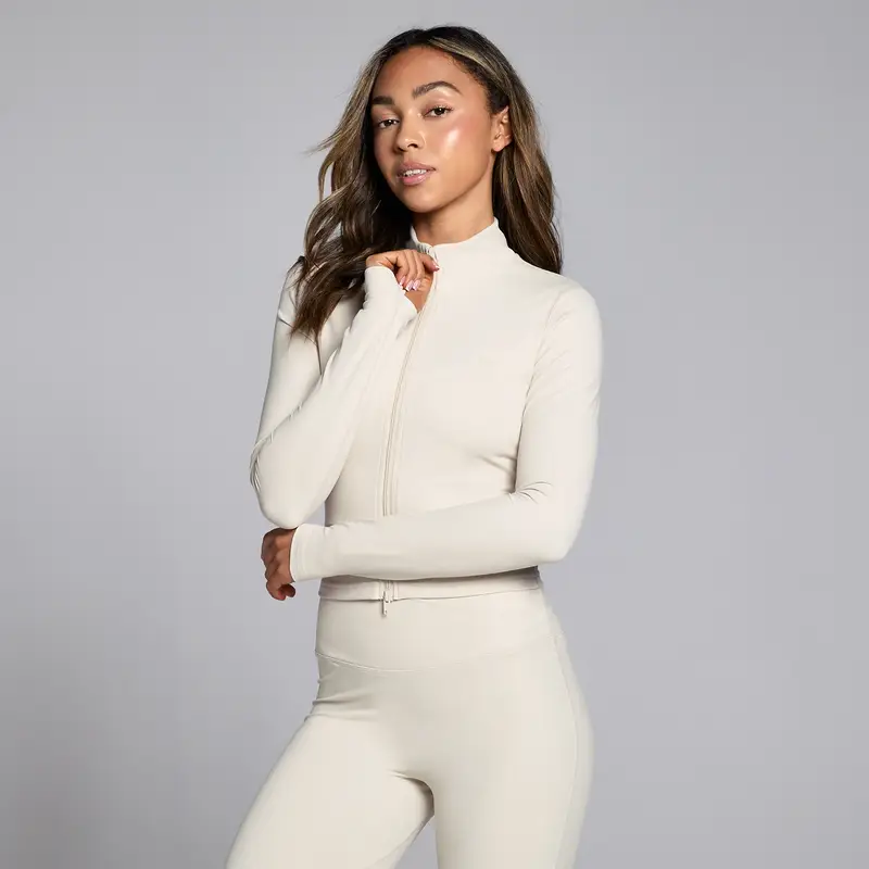 Giacca crop MP Tempo da donna - Sabbia del deserto Nudo