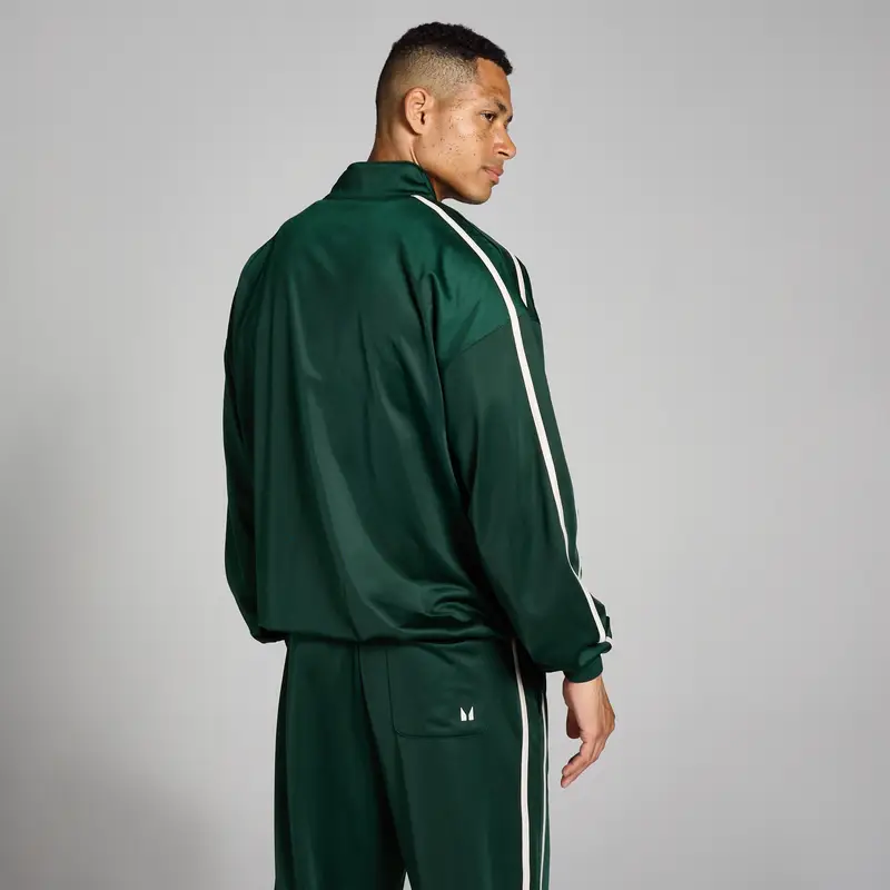 Giacca sportiva tricot MP da uomo - Verde smeraldo scuro miniatura 2