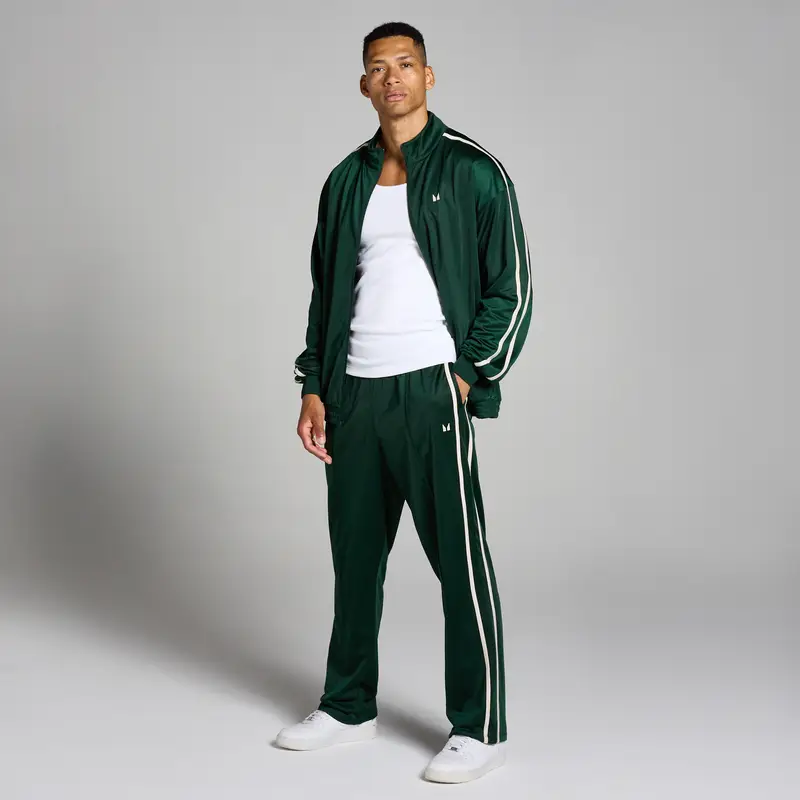 Giacca sportiva tricot MP da uomo - Verde smeraldo scuro miniatura 3