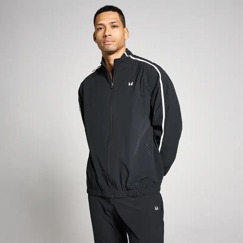 Giacca tessuta a pannelli Tempo MP uomo - Nero