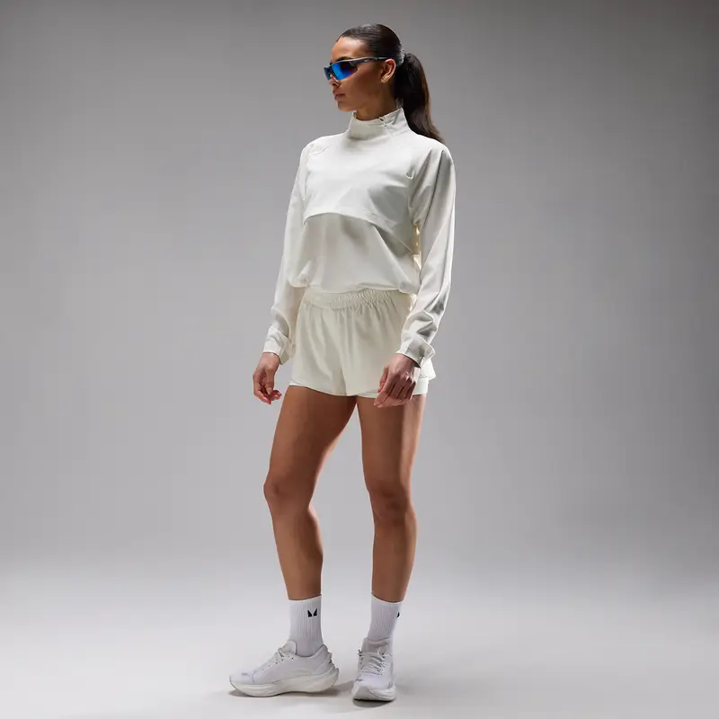 Giacca tessuta donna MP Velocity Ultra - Mist Crema miniatura 3