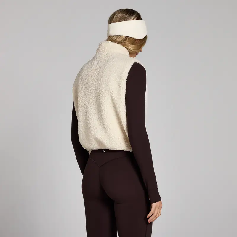 MyProtein Gilet Donna Crema 3529515 miniatura 2