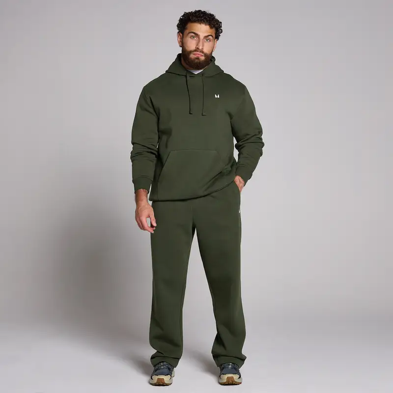 Joggers a gamba dritta MP Rest Day uomo - Verde foresta miniatura 3