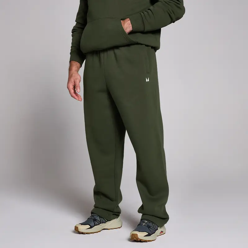 Joggers a gamba dritta MP Rest Day uomo - Verde foresta