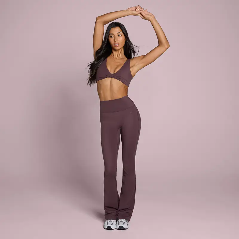 MyProtein Leggings Donna Marrone 4218377 miniatura 3