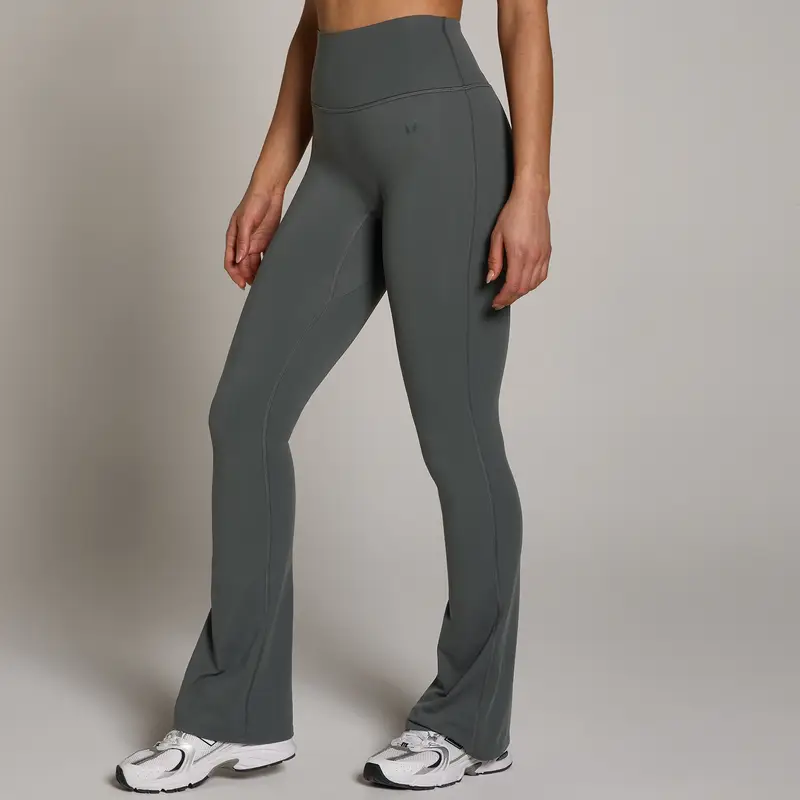 Leggings MP donna Tempo a zampa - Grigio scuro