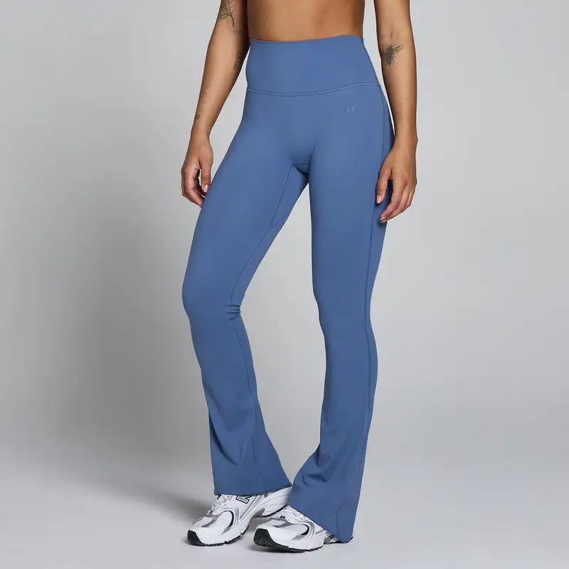 Leggings MP Tempo a zampa donna - Azzurro ardesia Blu