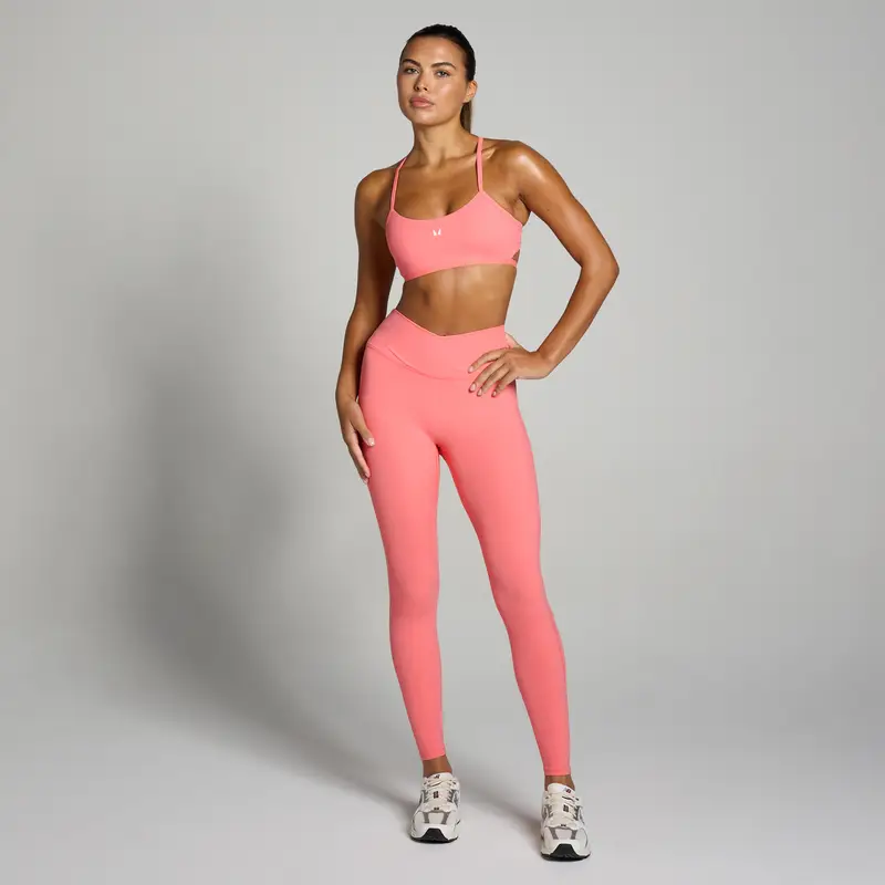 MyProtein Leggings Donna Rosso 2821607 miniatura 3