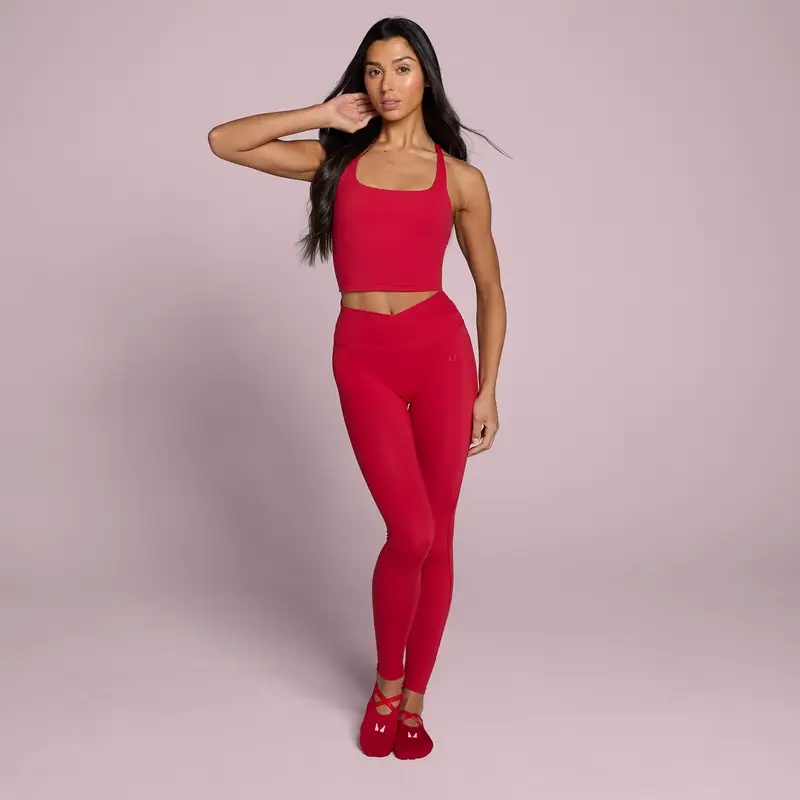 MyProtein Leggings Donna Rosso 4218347 miniatura 3