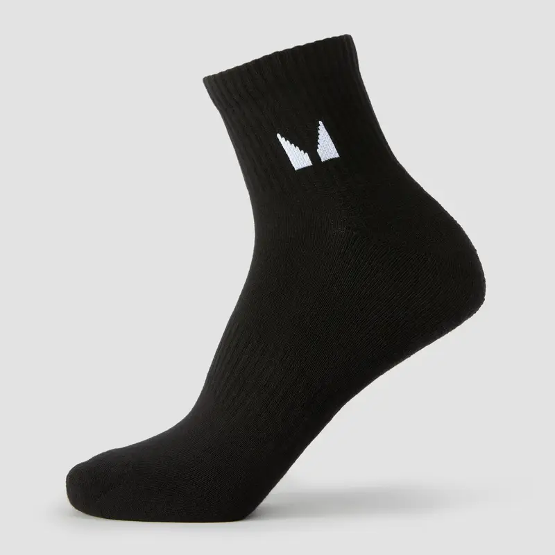MP Unisex Ankle Socks (5 Pack) - Black Nero miniatura 2