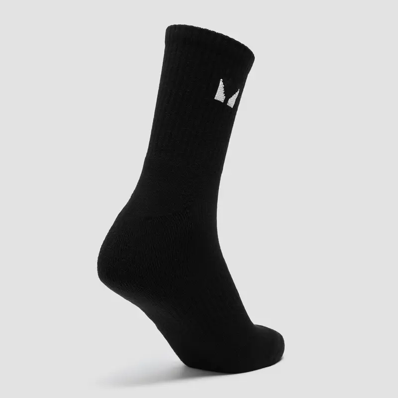 MP Unisex Crew Socks (1 Pack) - Black - UK 5 Nero miniatura 2