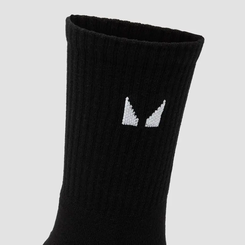 MP Unisex Crew Socks (1 Pack) - Black - UK 5 Nero miniatura 3