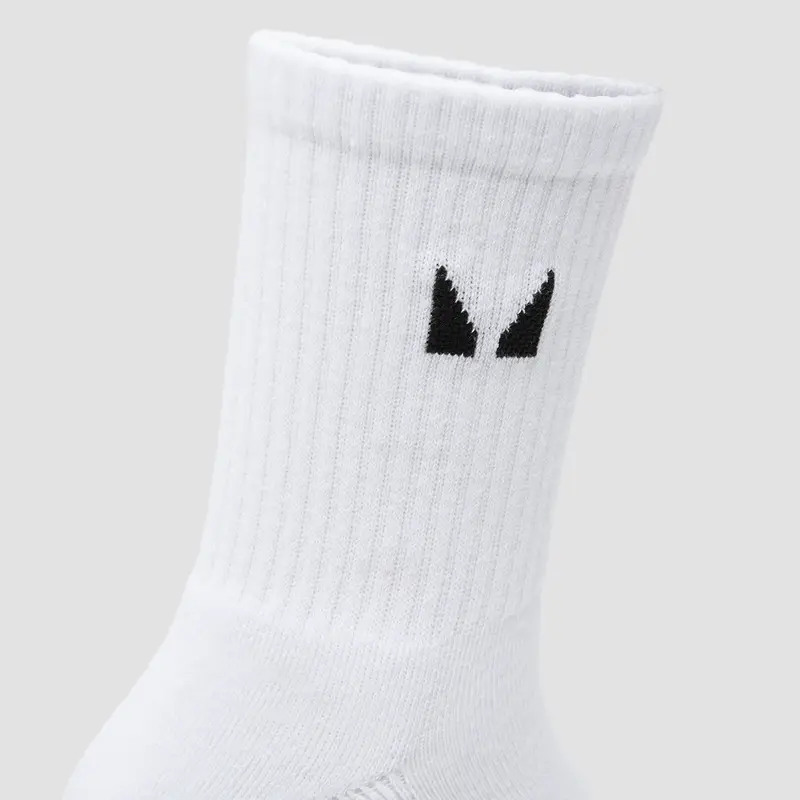 MP Unisex Crew Socks (1 Pack) - White - UK 8 Bianco miniatura 3