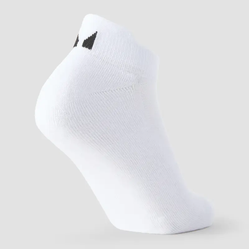 MP Unisex Trainer Socks (5 Pack) - White - UK 12-14 Bianco miniatura 3