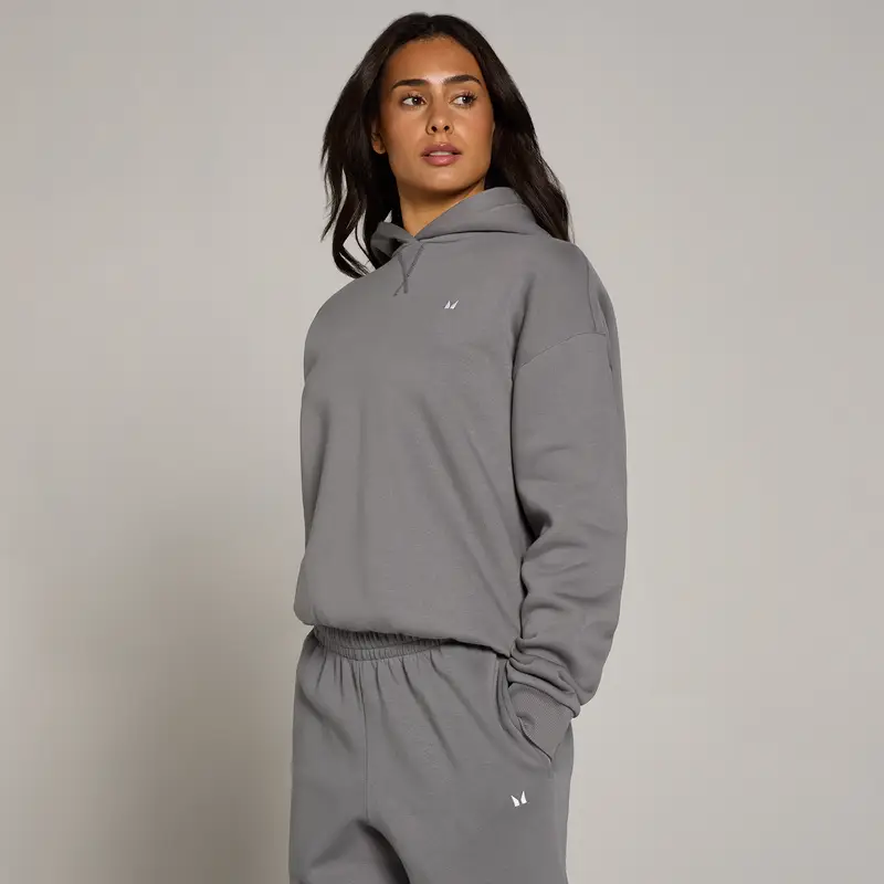 MP Women Basics Oversized Hoodie - Ash Grey Grigio