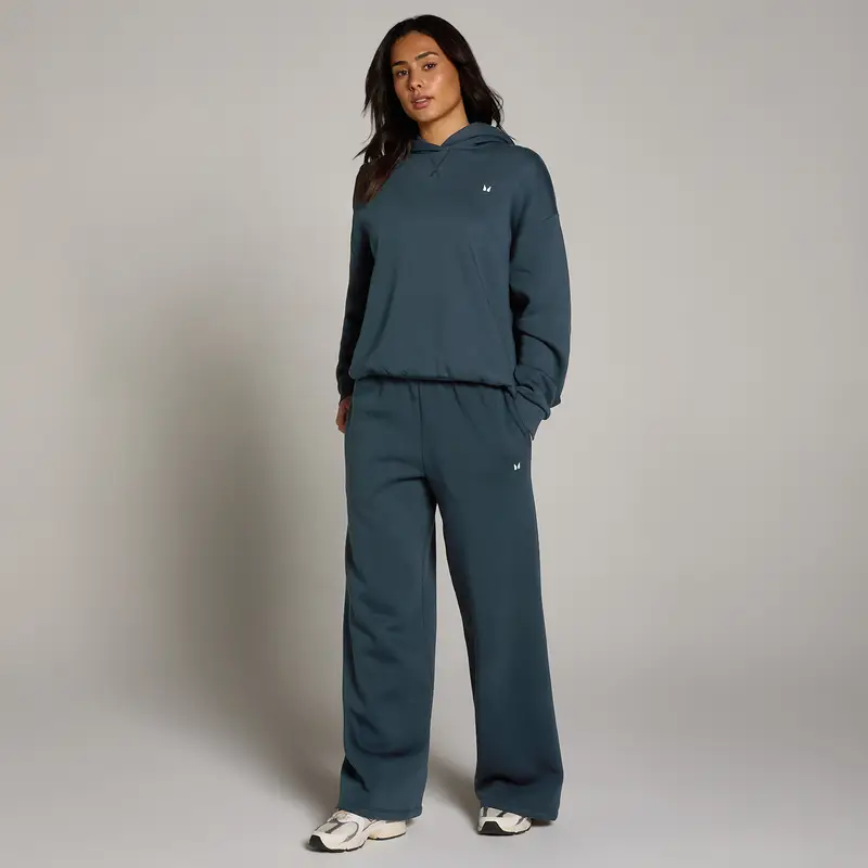 MP Women Basics Straight Leg Joggers - Faded Blue Blu miniatura 3