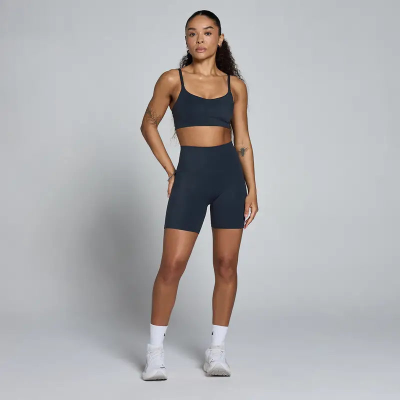 MP Women Tempo High Waisted Shorts - Dark Navy Blu miniatura 3