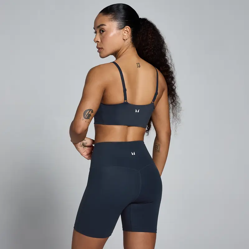 MP Women Tempo Sports Bra - Dark Navy Blu miniatura 2