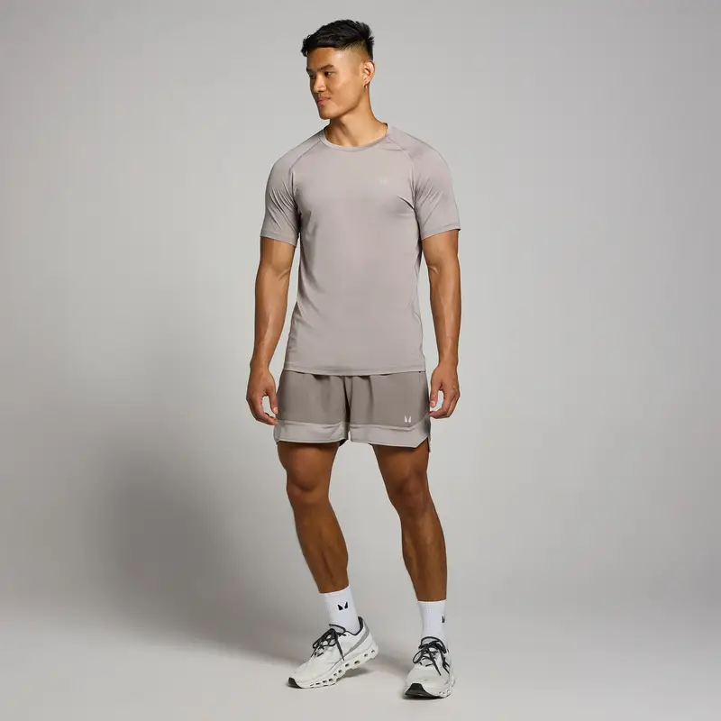 Pantaloncini 13 cm MP Tempo Pillar da uomo - Tartufo scuro Grigio miniatura 3