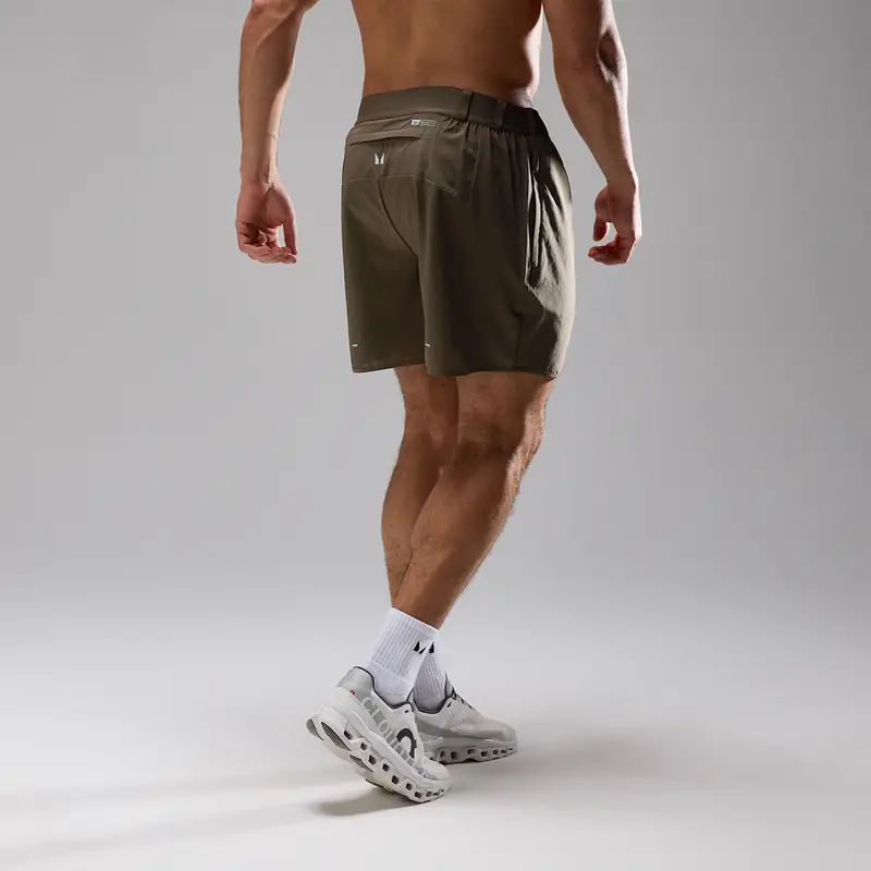 Pantaloncini a rete ultra 2 in 1 da 5 Velocity MP uomo - Earth Nero miniatura 2