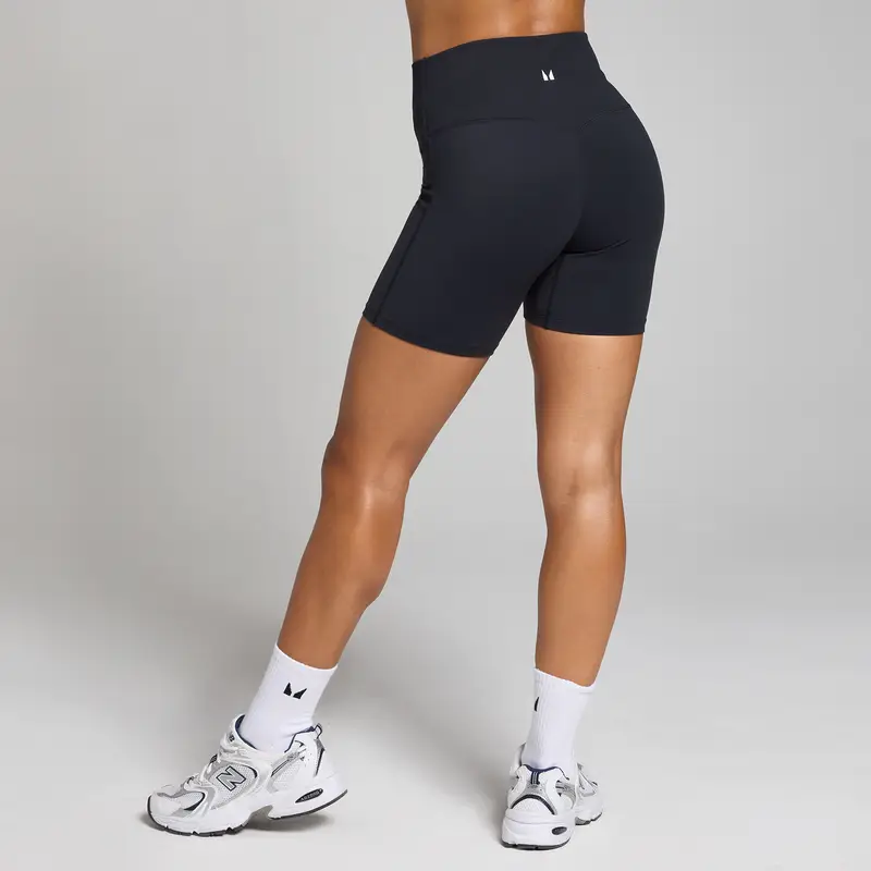 Pantaloncini a vita alta MP Tempo da donna - Nero miniatura 2