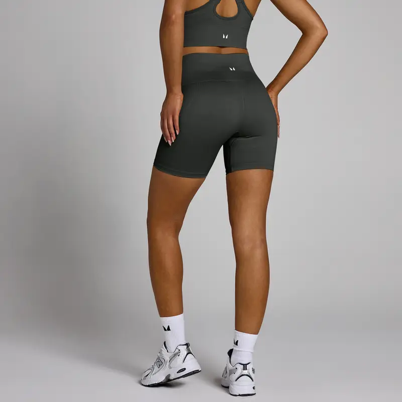 Pantaloncini ciclista senza cuciture MP Shape da donna - Dark Shadow Grigio miniatura 2