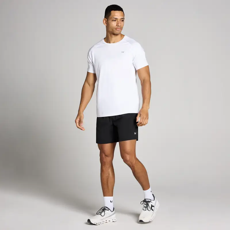 Pantaloncini da allenamento tessuti MP uomo 7 - Nero miniatura 3