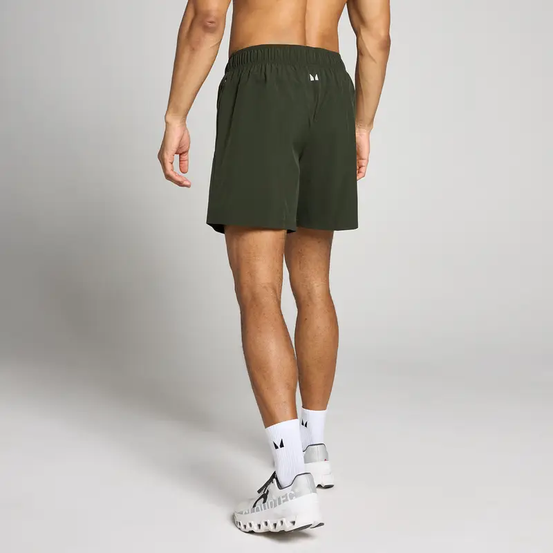 Pantaloncini da allenamento tessuti MP uomo 7 - Verde foresta miniatura 2