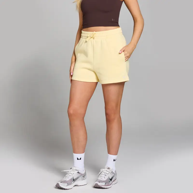 Pantaloncini della tuta MP Basics da donna - Limone Giallo