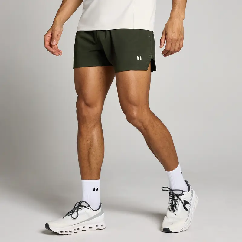 Pantaloncini MP Tempo Panel 5 uomo - Verde foresta miniatura 2