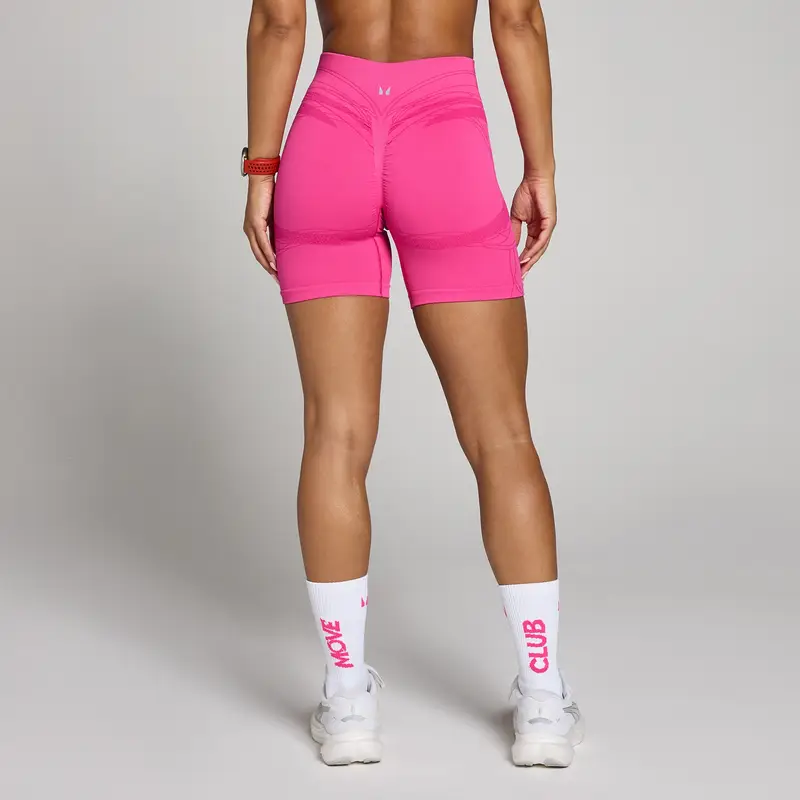 Pantaloncini senza cuciture MP donna Hybrid - Rosa confetto miniatura 2