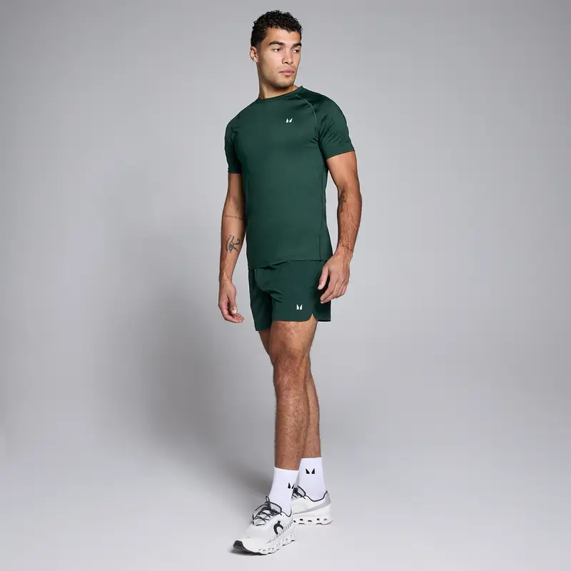 Pantaloncini sportivi in tessuto da 13 cm MP da uomo - Smeraldo scuro Verde miniatura 3