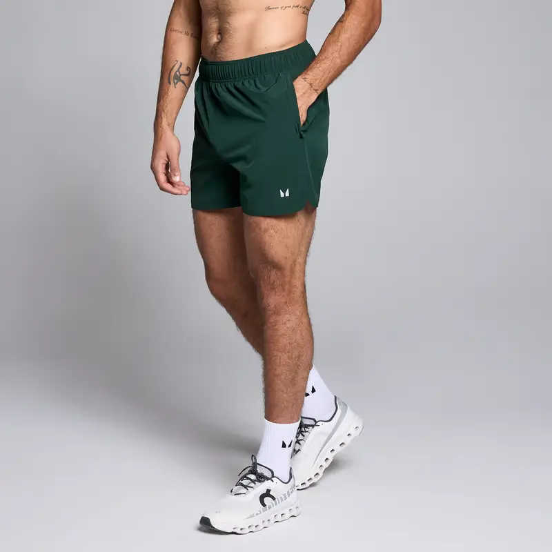 Pantaloncini sportivi in tessuto da 13 cm MP da uomo - Smeraldo scuro Verde