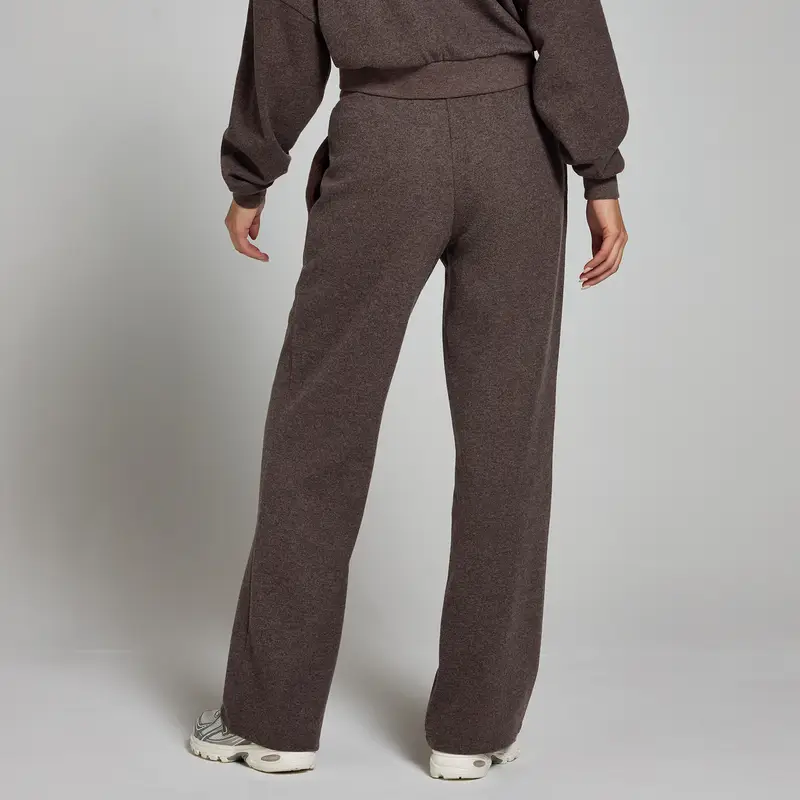 Pantaloni da jogging a taglio dritto morbidi MP da donna - Cioccolato Marrone miniatura 2