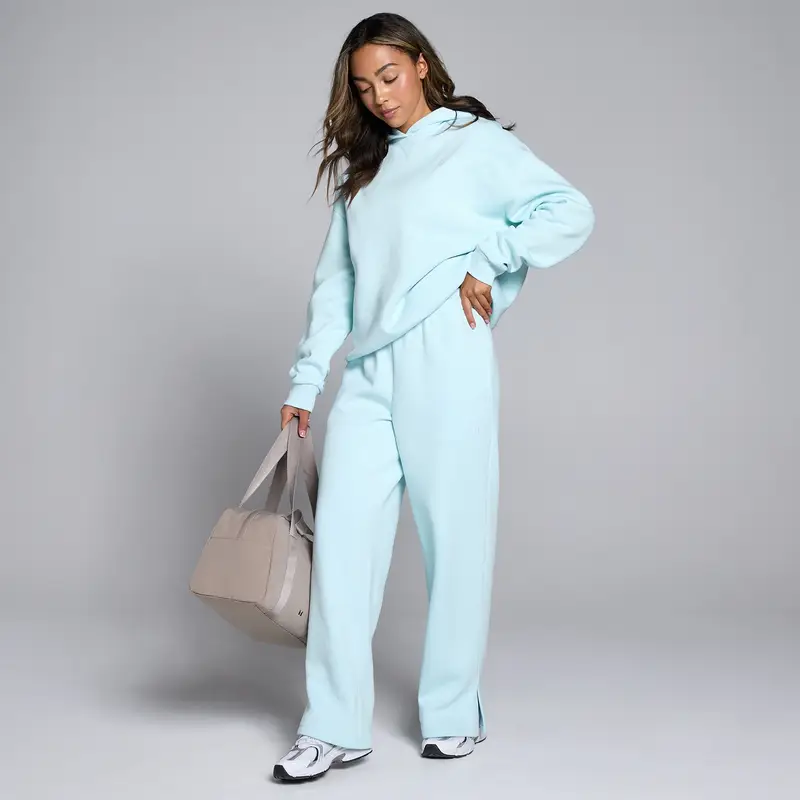 Pantaloni da jogging a taglio dritto MP Basics da donna - Azzurro Blu miniatura 3