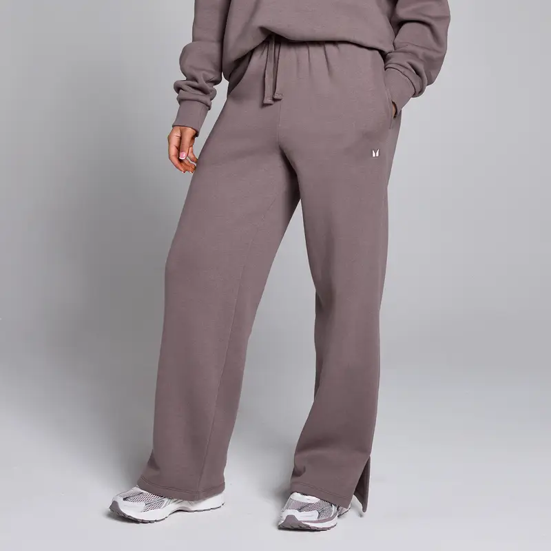 Pantaloni da jogging a taglio dritto MP Basics da donna - Caffè Marrone