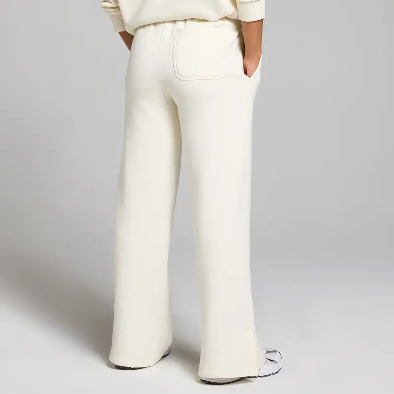 Pantaloni da jogging a taglio dritto MP Basics da donna - Crema chiaro miniatura 2