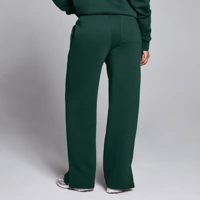 Pantaloni da jogging a taglio dritto MP Basics da donna - Smeraldo scuro Verde miniatura 2