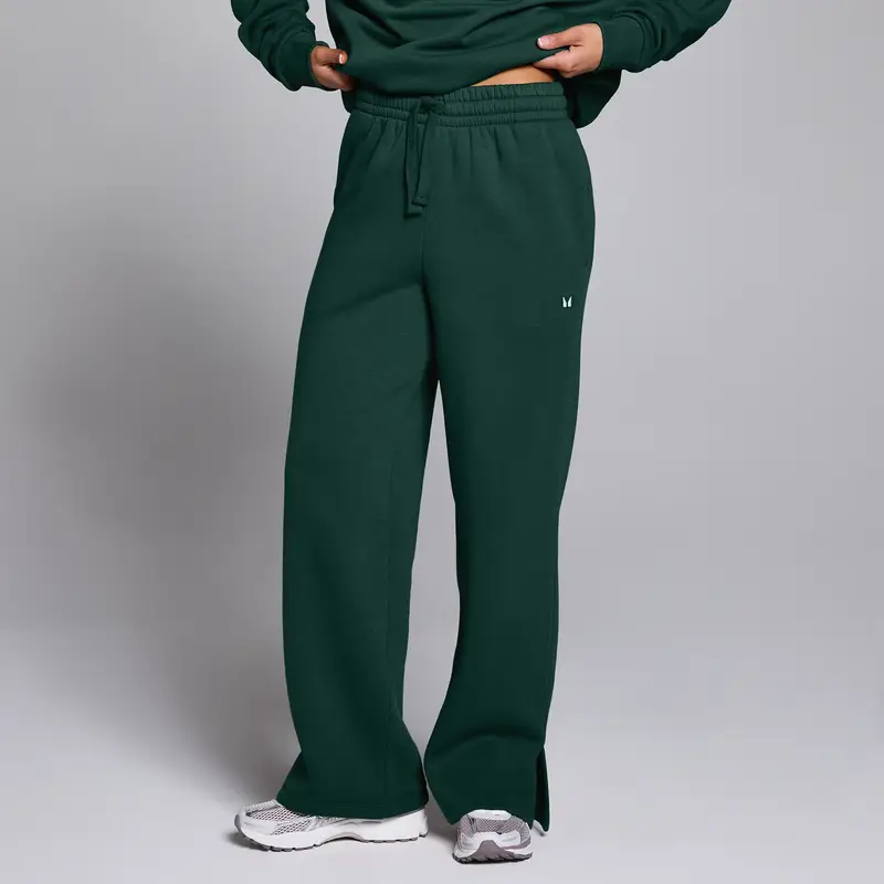 Pantaloni da jogging a taglio dritto MP Basics da donna - Smeraldo scuro Verde