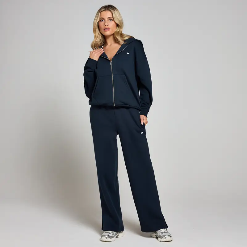 Pantaloni da jogging a taglio dritto MP Basics da donna - Zaffiro scuro Blu miniatura 3