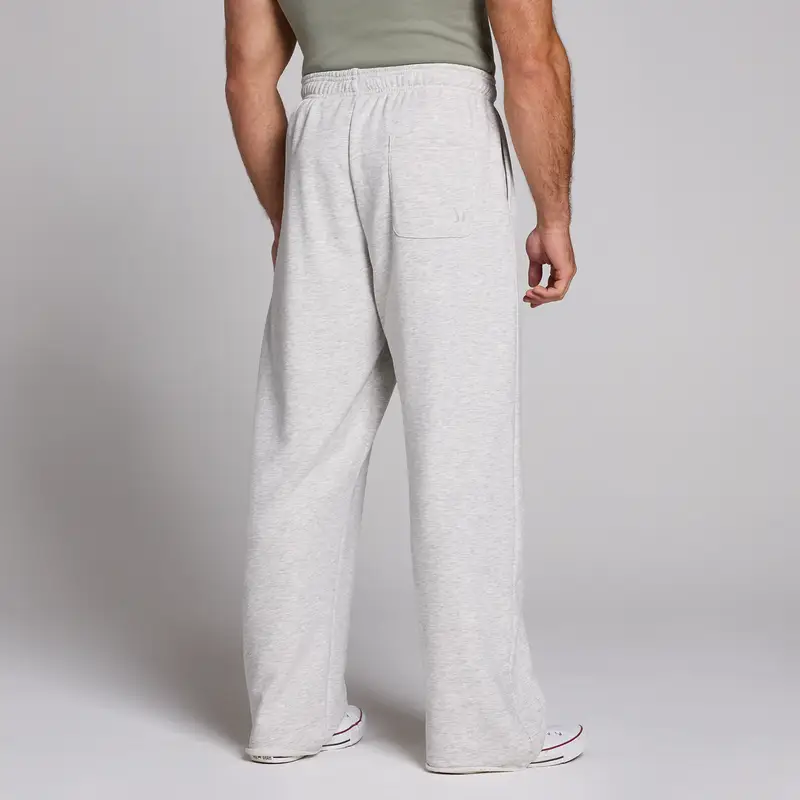 Pantaloni da jogging a taglio dritto MP da uomo - Grigio mélange miniatura 2