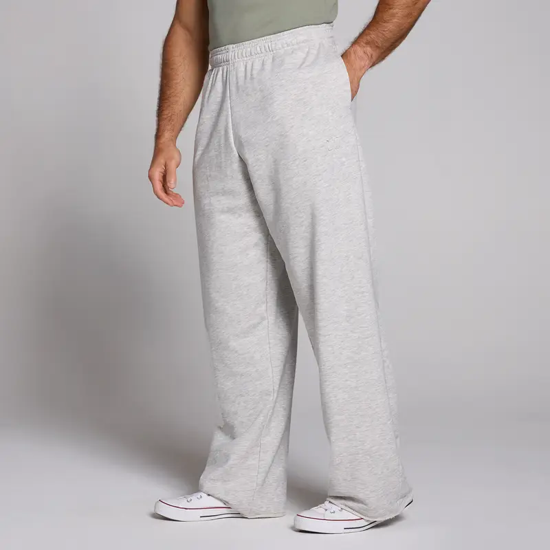 Pantaloni da jogging a taglio dritto MP da uomo - Grigio mélange